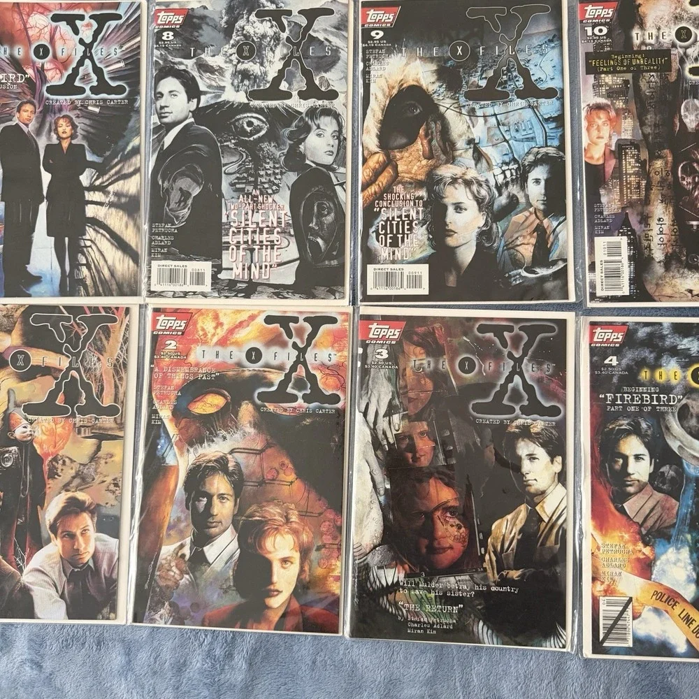 X Files Lot Of 10 Comic Books